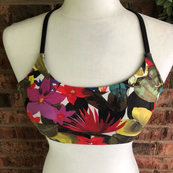 ✨5/$15 { MOSSIMO } Floral Sports Bra - Picture 4 of 6